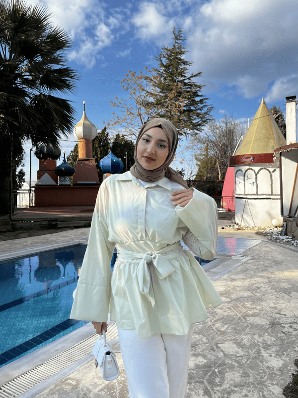 Carmen Fashion fiyonk gömlek - Görsel 5