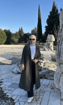 Carmen Fashion haki oversize trençkot