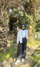 Carmen Fashion esnek leopar pantolon