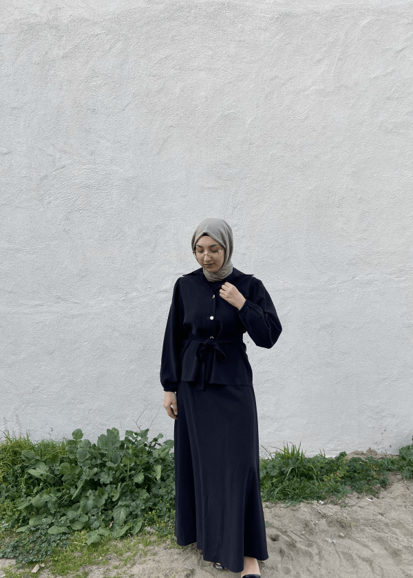 Carmen Fashion siyah tensel etekli takım - Görsel 3