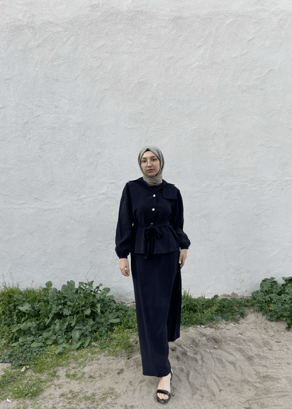Carmen Fashion siyah tensel etekli takım - Görsel 2