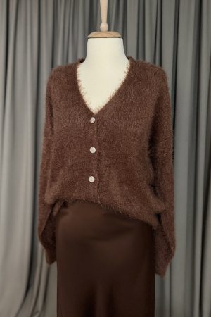 Carmen Fashion sakallı triko hırka